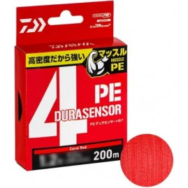 Плетёный шнур DAIWA UVF PE DURASENSOR X4+SI2 CR 1-200 Плетёный шнур DAIWA UVF PE DURASENSOR X4+SI2 CR 1-200