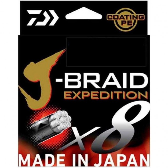 Леска DAIWA J-BRAID EXPEDITION×8E 0.13mm-150m DARK GREEN 12551-013